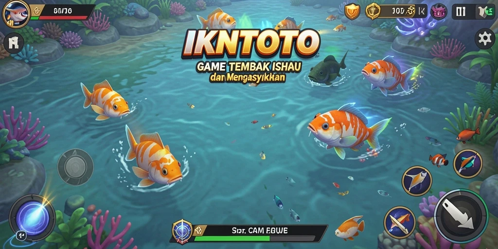 Screenshot gameplay Tembak Ikan yang seru dan menantang.