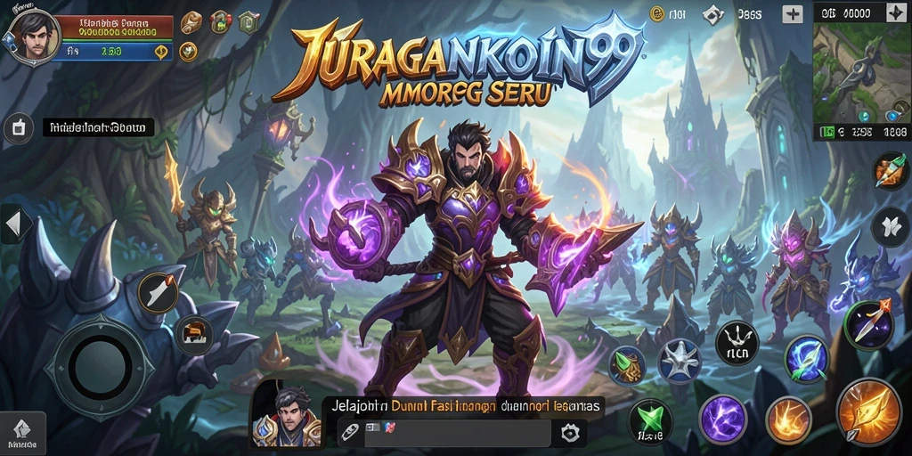 Gameplay menarik dalam JURAGANKOIN99 menampilkan petualangan seru.